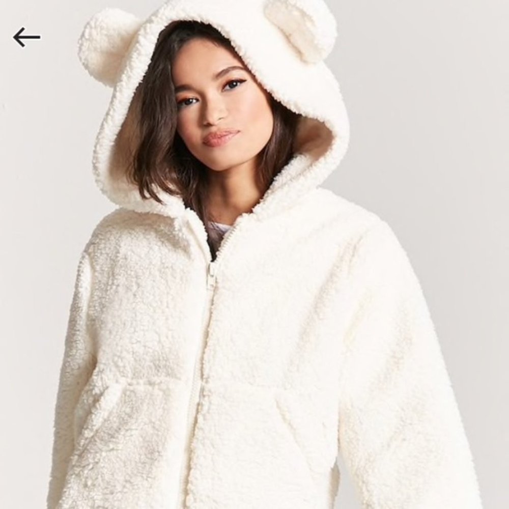 Forever 21 faux fur coat
